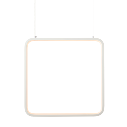 LED Полилей SYMETRIA квадрат 30см бял